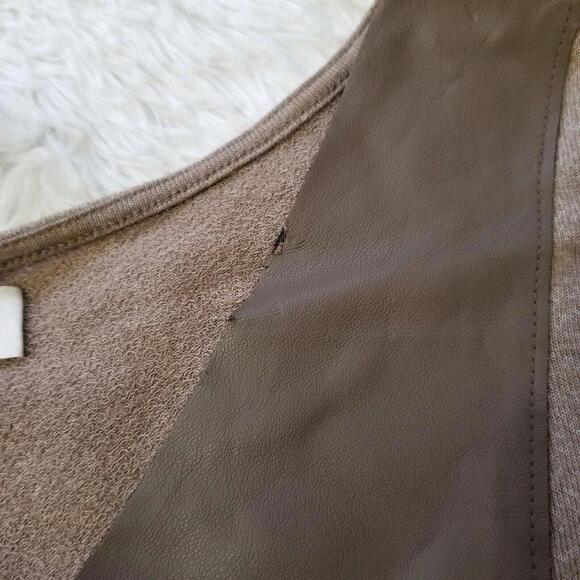 Velvet by graham spencer Dress Petite Small V Neck long top stretch - Picture 3 of 6